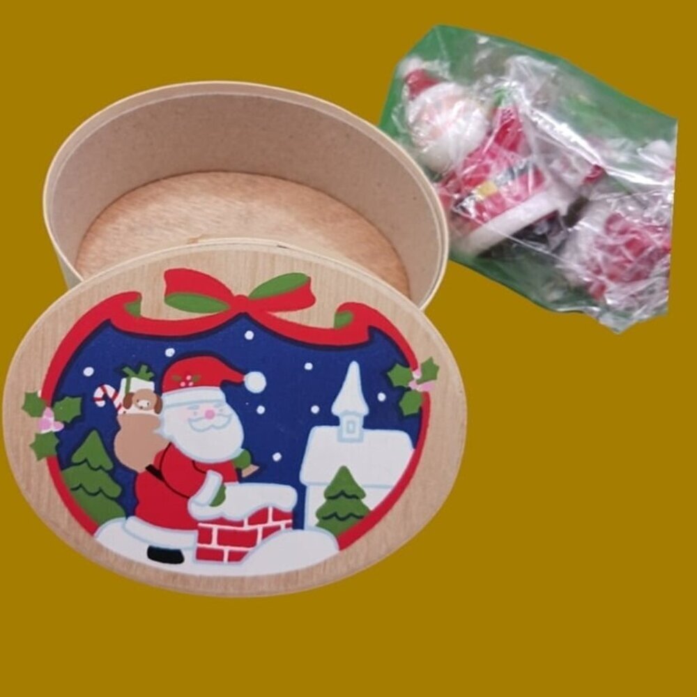 Vintage German wooden christmas  toys set of 2 box - Picture 5 of 9